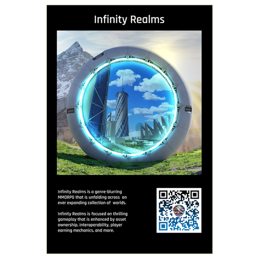 Infinity Realms - Metal Poster