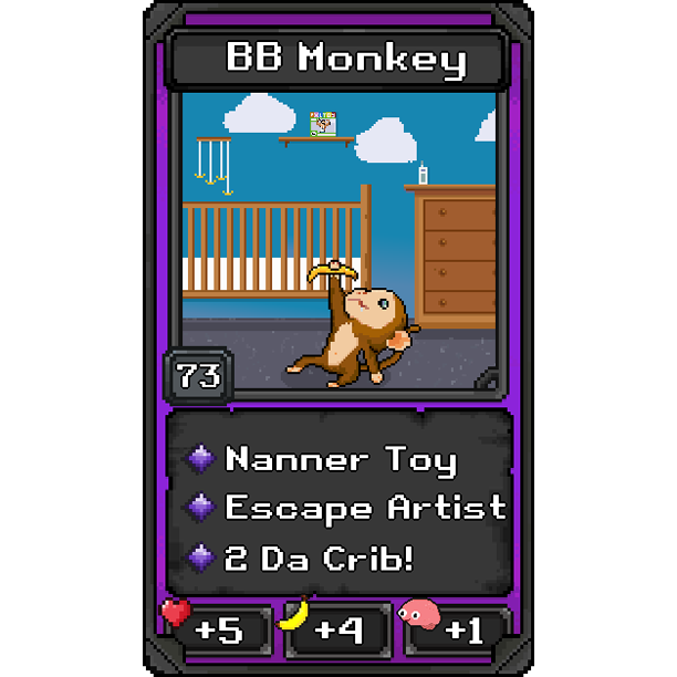 OA Gen 2 - Pack 1 - Card #73 BB Monkey